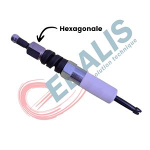 AGRAPHE A VIS HEX Ø4,1 CAP 0-15 S41