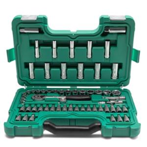 COFFRET 60PCS 3/8'' 6PANS