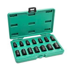 COFFRET 14PCS IMPACT PAROI MINCE 1/2'' 6PANS