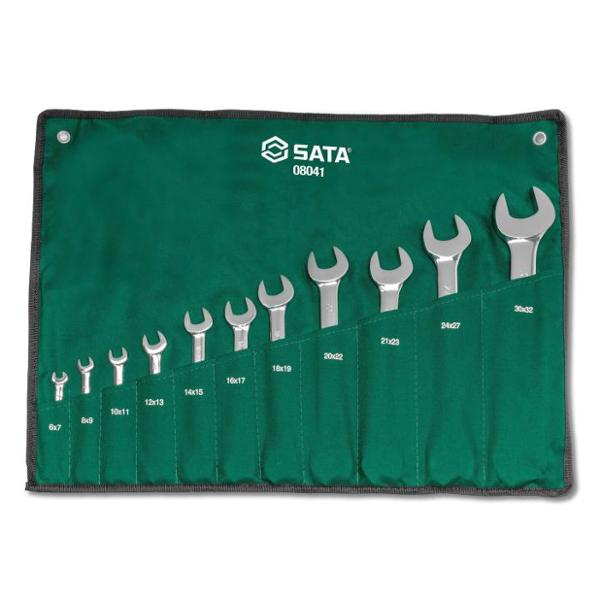 TROUSSE 11CLES PLATES 6-32MM