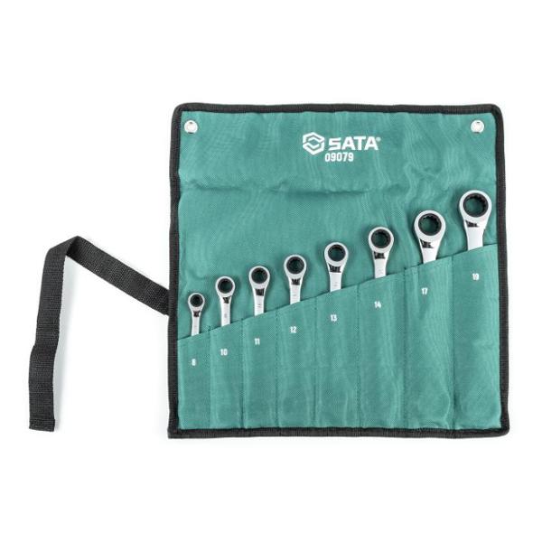 TROUSSE 8CLES MIXTES CLIQUET 8-19MM