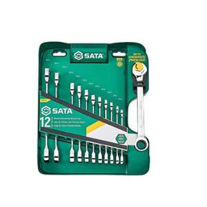 JEU 12CLES MIXTES CLIQUET 8-19MM