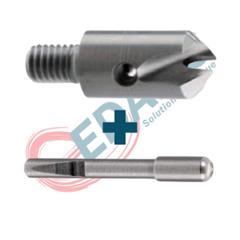 FRAISE PILOTE AMOVIBLE 100° HSS-E 8% Co - PILOTE MONTE